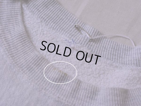 タグ欠損・首リブに僅かな汚れ。