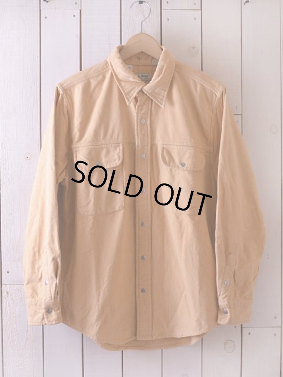 画像1: 1980s L.L.Bean シャモアクロスシャツ　 表記S  (1)