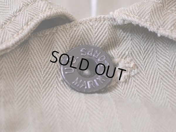 画像4: 1940s USMC P-1941 HBTジャケット　 実寸40 