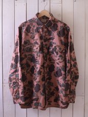 画像1: 1970s L.L.Bean 迷彩シャモアクロスシャツ　 表記16  (1)