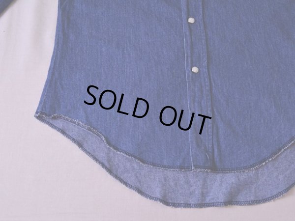 画像6: 1980s Wrangler 127MWデニムウエスタンシャツ　 表記15 