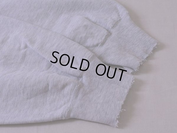 画像7: 1980s Champion リバースウィーブスウェット  染込みプリント  表記L