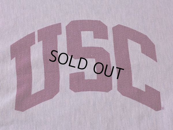 画像6: 1980s Champion リバースウィーブスウェット  染込みプリント  表記S