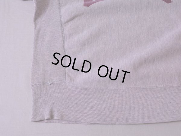 画像8: 1980s Champion リバースウィーブスウェット  染込みプリント  表記S