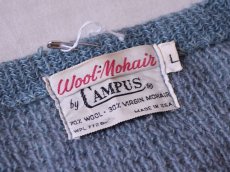画像4: 1960s CAMPUS モヘアカーディガン　 表記L  (4)