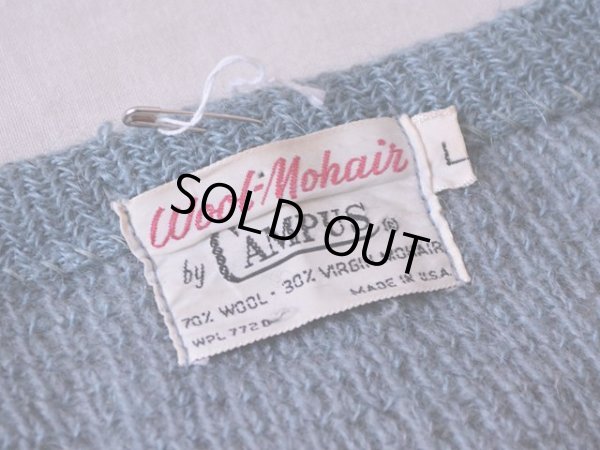 画像4: 1960s CAMPUS モヘアカーディガン　 表記L 