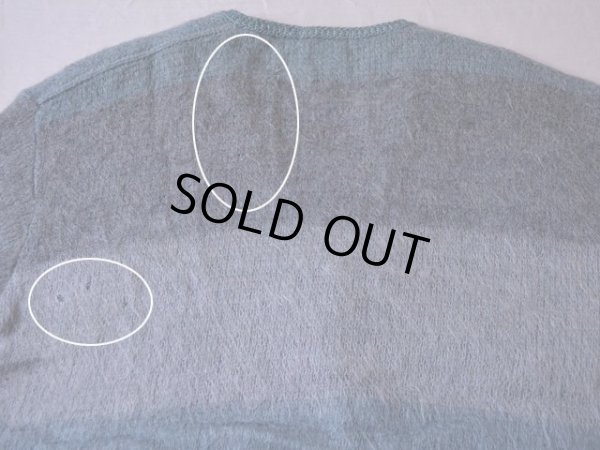 バックに虫食い。