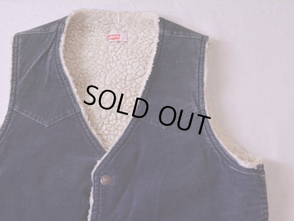 画像4: 1970s Levi's コーデュロイボアベスト  表記S