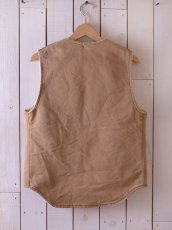 画像2: 1980s Carhartt ダックボアベスト　 表記S  (2)