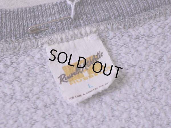 画像3: 1970s〜 RUSSELL 杢カレッジスウェット　 表記L 