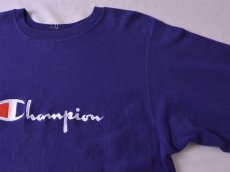 画像5: 1990s Champion リバースウィーブスウェット　 ロゴ刺繍　 表記L  (5)