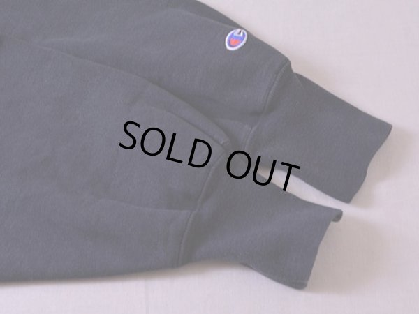 画像7: 1990s Champion リバースウィーブスウェット  目付きブラック  表記XXL