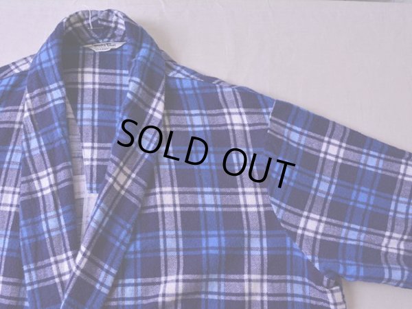 画像4: 1960s Wash＆Wear プリントネルガウン　 実寸L 