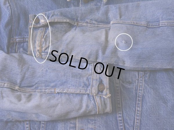 画像19: 1970s Levi's 70505ブランケット付き  実寸36-38
