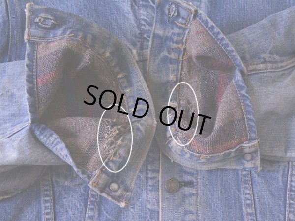 画像20: 1970s Levi's 70505ブランケット付き  実寸36-38