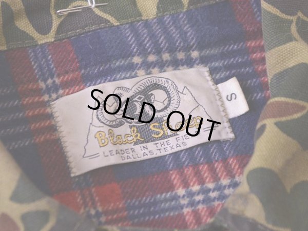 画像3: 1960s-70s BlackSheep ダックハンターカモハンティングジャケット　 表記S 