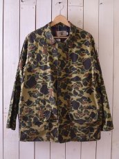 画像1: 1960s-70s BlackSheep ダックハンターカモハンティングジャケット　 表記S  (1)