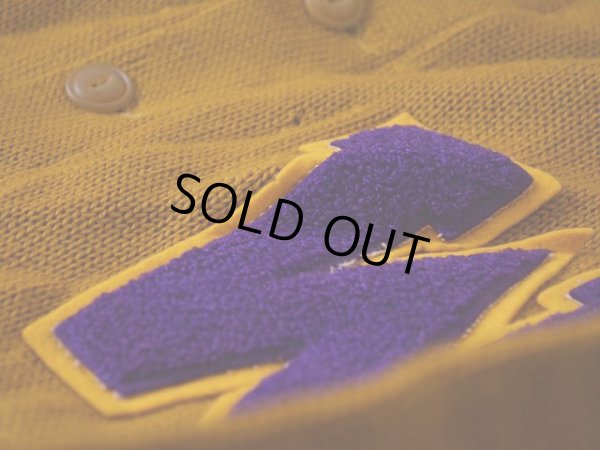 画像9: 1950s-60s レタードカーディガン　 実寸XS-S 