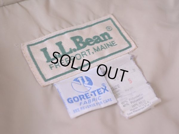 画像3: 1980s L.L.Bean GORE-TEXマウンテンパーカー   表記W-S