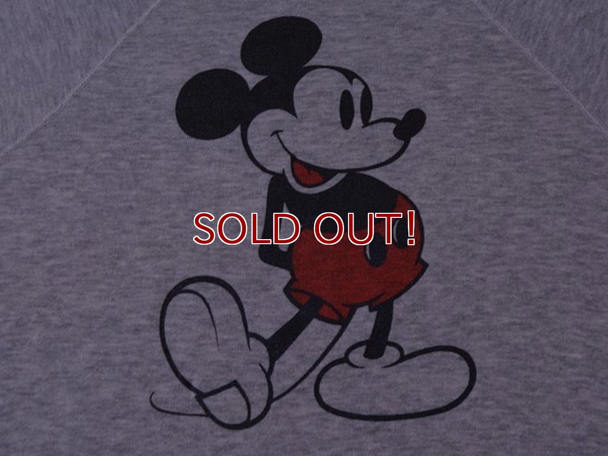画像6: 1980s Mickey Mouse 杢スウェット 　 表記L  (6)