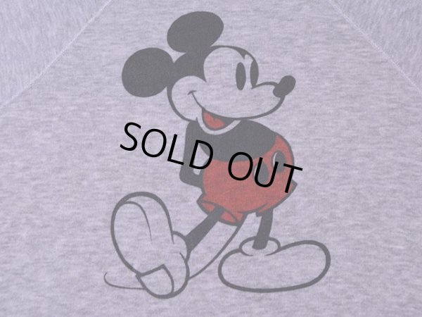 画像6: 1980s Mickey Mouse 杢スウェット   表記L