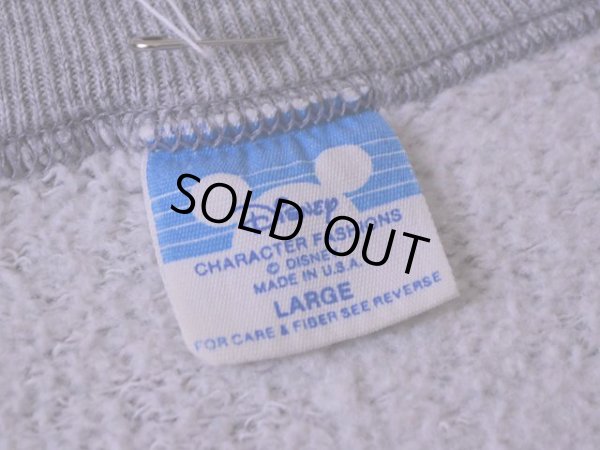 画像3: 1980s Mickey Mouse 杢スウェット 　 表記L 