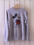 画像1: 1980s Mickey Mouse 杢スウェット 　<br>表記L<br> (1)