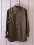 画像1: 1960s BOY SCOUTSマチ付きシャツ　<br>DEAD STOCK!!　<br>表記15<br> (1)