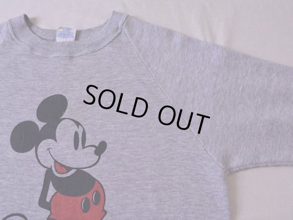 画像5: 1980s Mickey Mouse 杢スウェット 　 表記L 