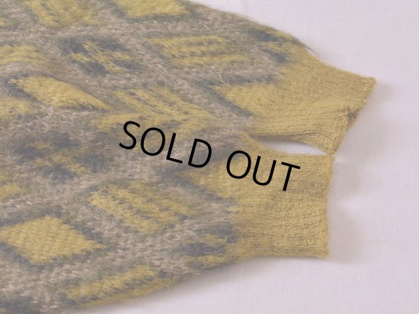 画像6: 1960s Jersild Vネックモヘアセーター　 表記L 