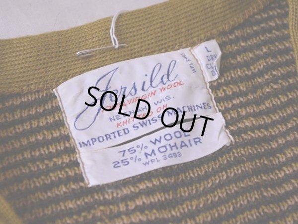画像4: 1960s Jersild Vネックモヘアセーター　 表記L 