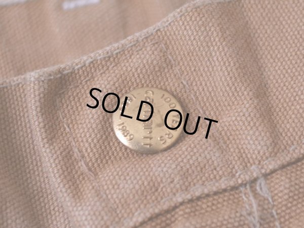 画像10: 1980s Carhartt Wニーダックペインターパンツ　 100周年モデル　 表記w32 