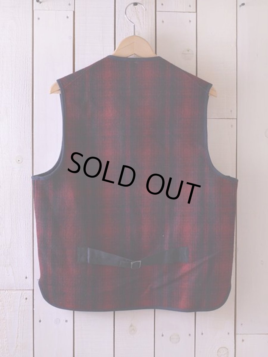 画像2: 1980s-90s L.L.Bean ハンティングウールベスト　 表記S  (2)