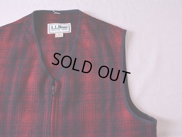 画像4: 1980s-90s L.L.Bean ハンティングウールベスト　 表記M 
