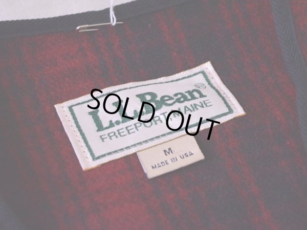 画像3: 1980s-90s L.L.Bean ハンティングウールベスト　 表記M 