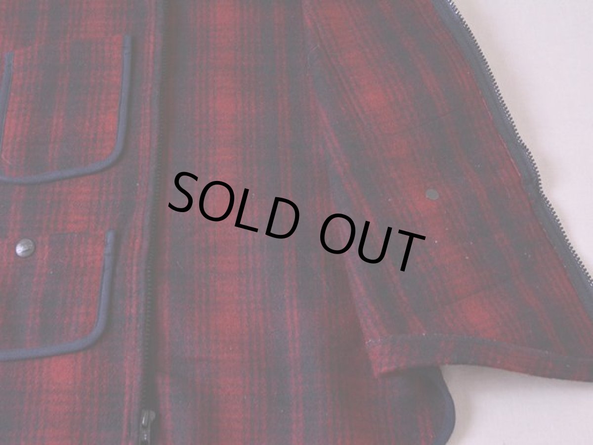 画像9: 1980s-90s L.L.Bean ハンティングウールベスト　 表記S  (9)