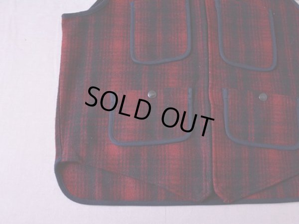 画像5: 1980s-90s L.L.Bean ハンティングウールベスト  表記S