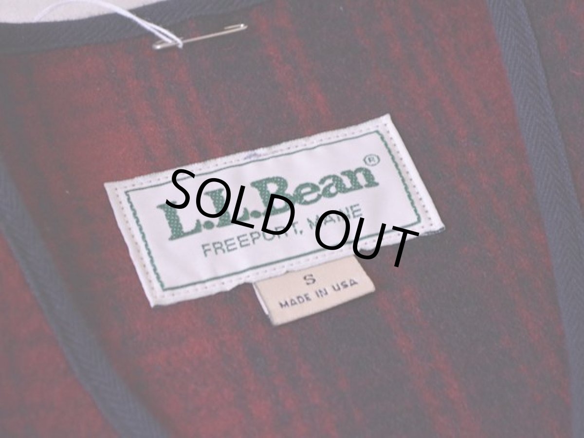 画像3: 1980s-90s L.L.Bean ハンティングウールベスト　 表記S  (3)