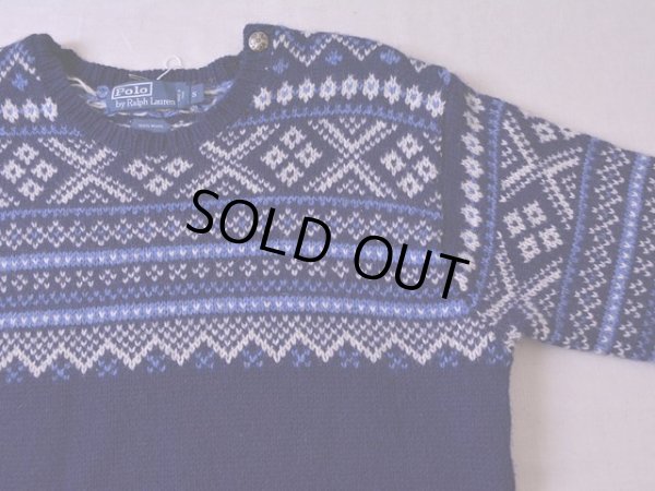 画像5: PoLo RalphLauren ノルディックウールニットセーター  表記S