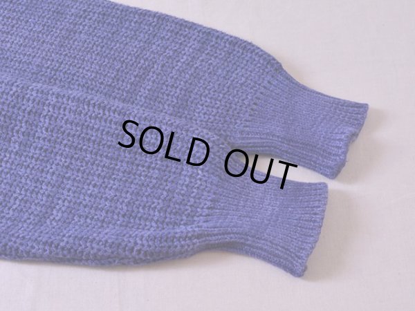 画像6: 1980s L.L.Bean インディゴ風コットンセーター  表記M