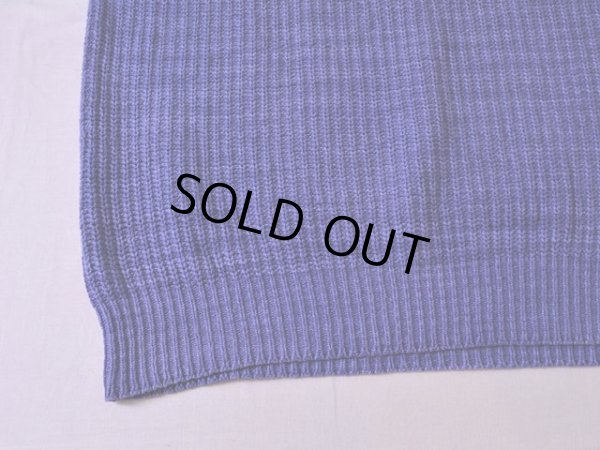 画像7: 1980s L.L.Bean インディゴ風コットンセーター  表記L