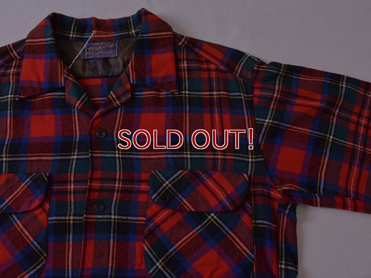 画像5: 1950s PENDLETON ウールシャツ　 表記M  (5)