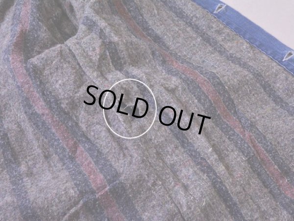 ブランケットに少々ダメージ。