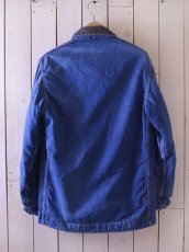 画像2: 1960s〜 Sears ブランケット付きデニムカバーオール　 実寸36  (2)