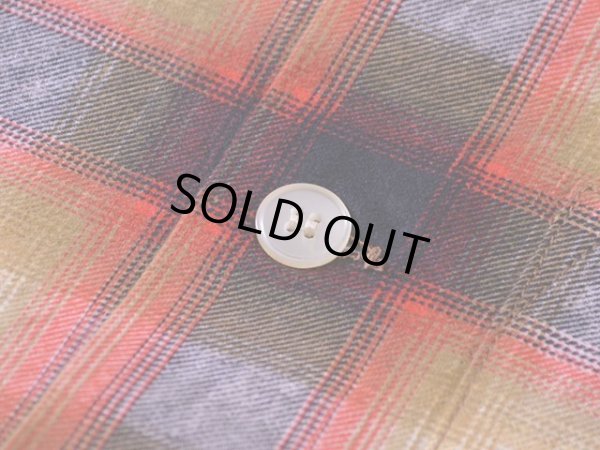 画像9: 1960s GoldenKey オンブレプリントネルシャツ　 DEAD STOCK!!　 表記L 