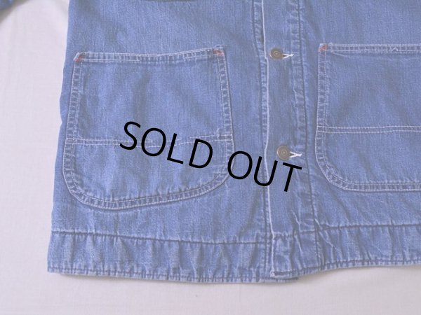 画像6: 1960s〜 Sears ブランケット付きデニムカバーオール　 実寸36 