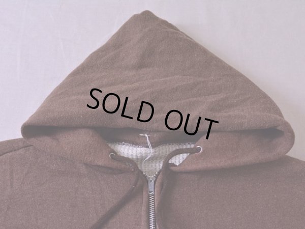 画像4: 1970s〜 裏サーマルジップパーカー　 実寸M 