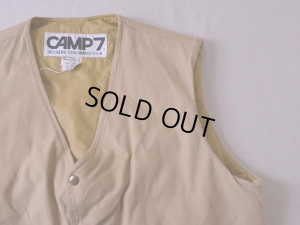 画像4: 1970s CAMP7 中綿ダックベスト  表記M