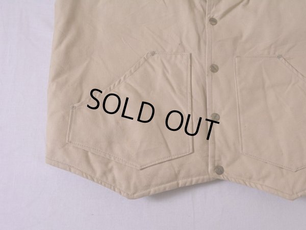 画像5: 1970s CAMP7 中綿ダックベスト  表記M