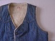 画像5: 1970s Levi's デニムボアベスト　 表記M 